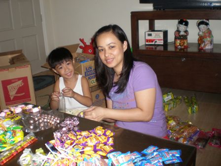 Packing of Goodies for SPED and Orphanage.JPG